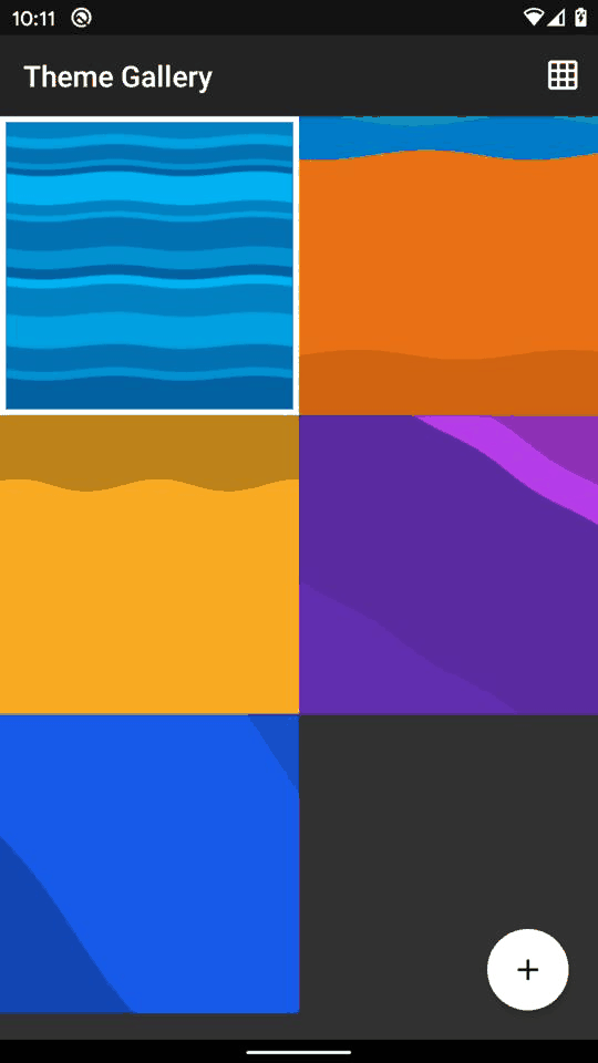 Wave Lines Live Wallpaper screenshot