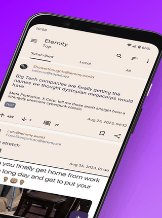 Eternity screenshot