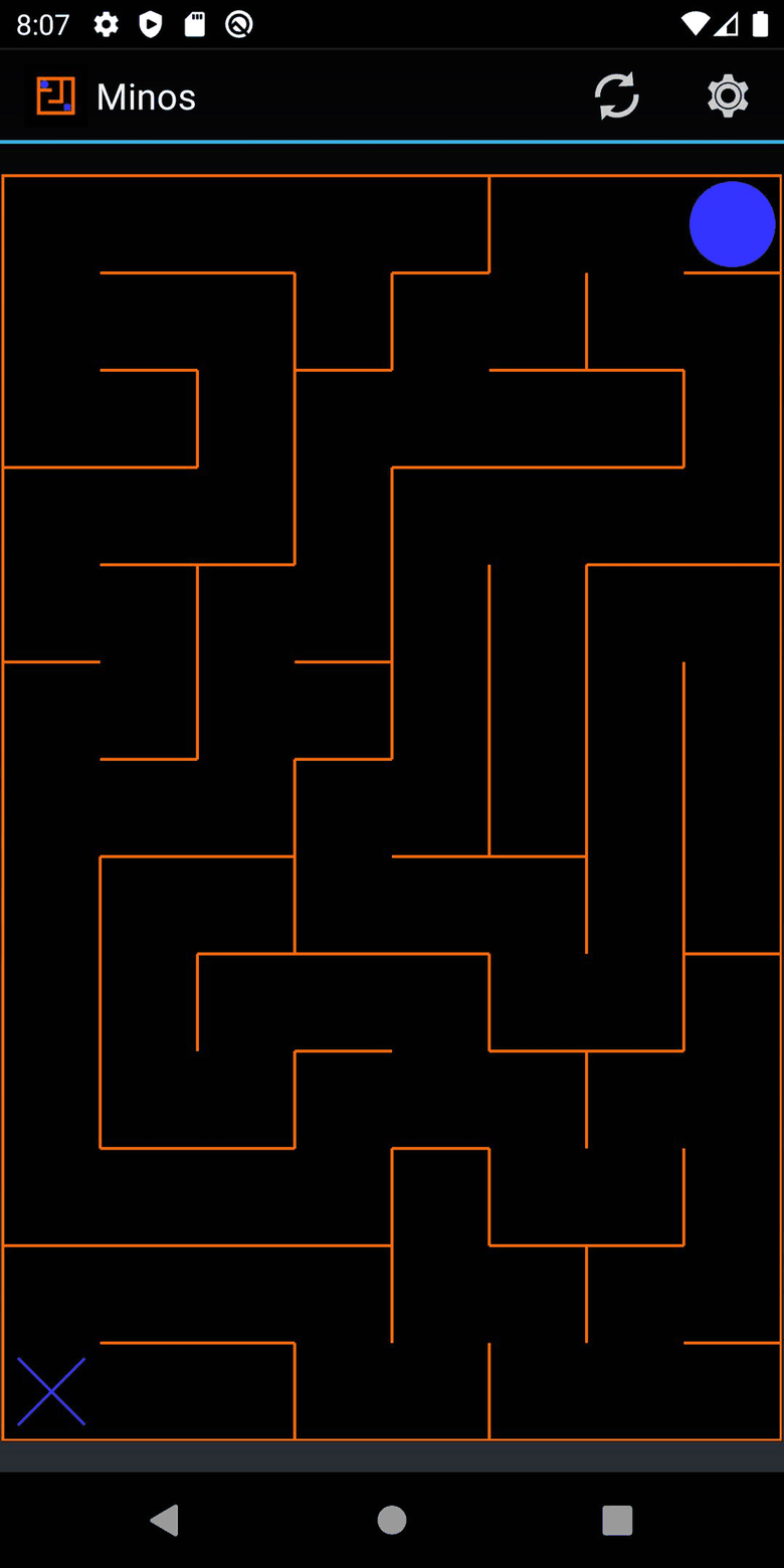 Minos screenshot