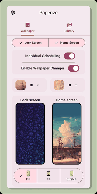 Paperize screenshot