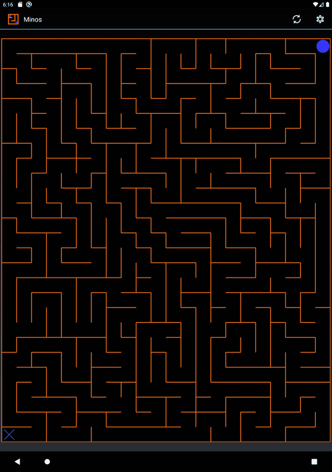 Minos screenshot