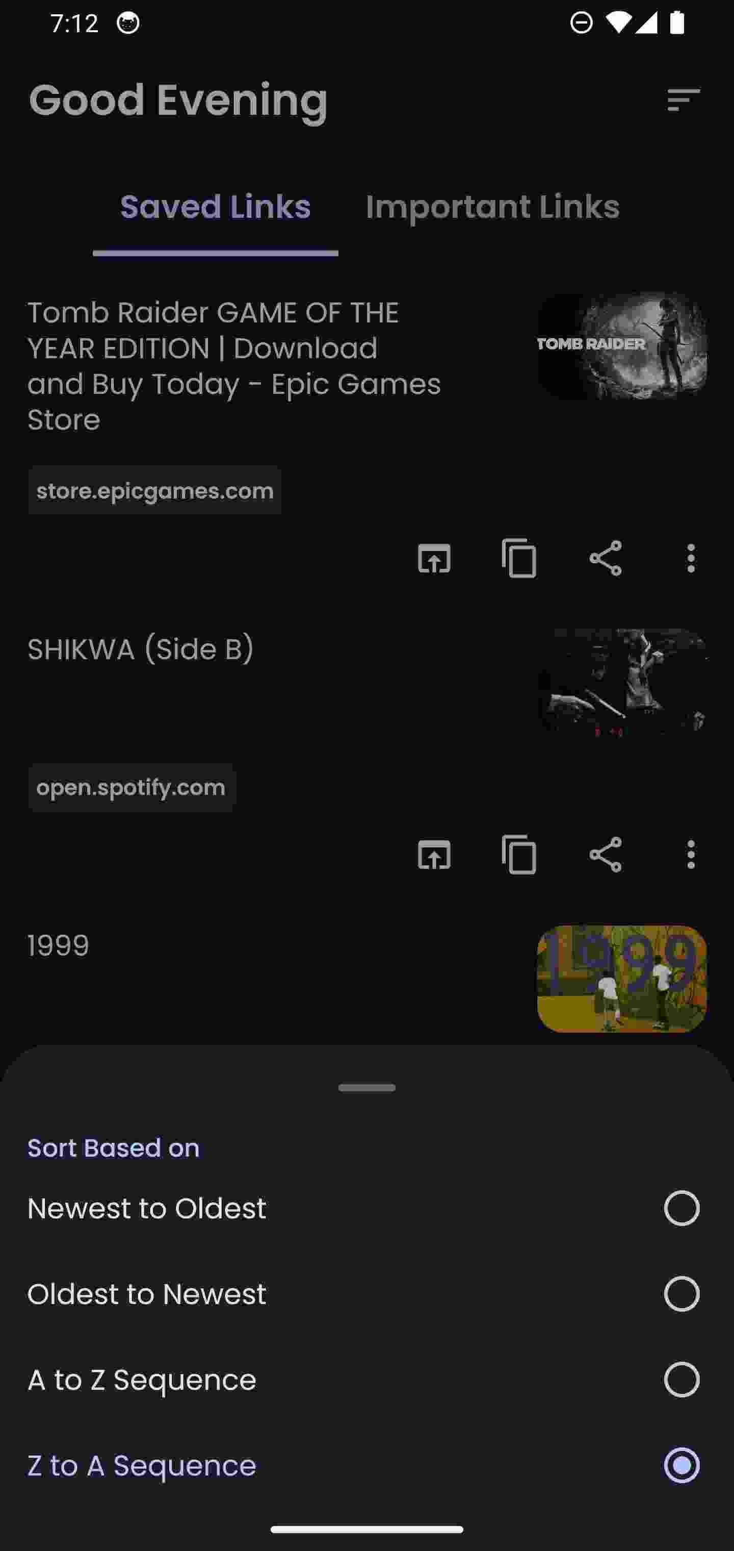 Linkora screenshot