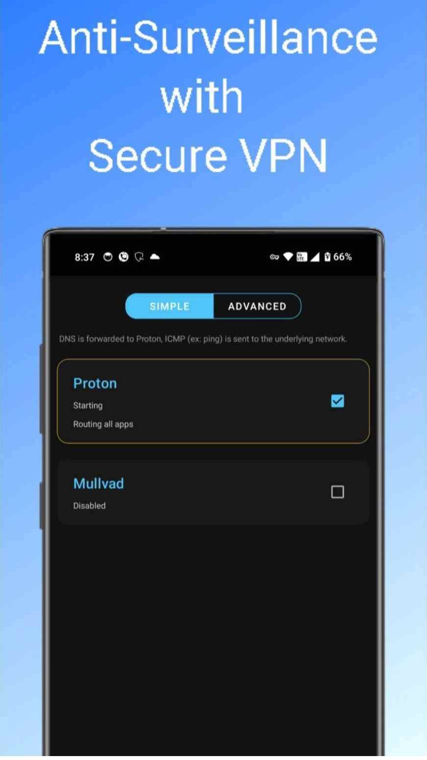 Rethink: DNS + Firewall + VPN screenshot