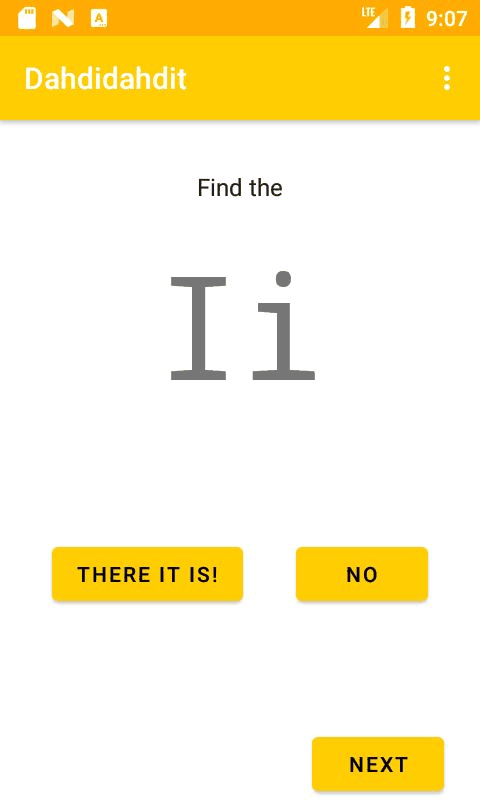 Dahdidahdit screenshot
