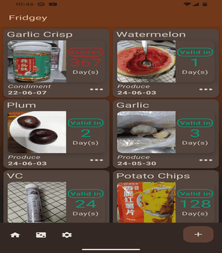 Fridgey screenshot
