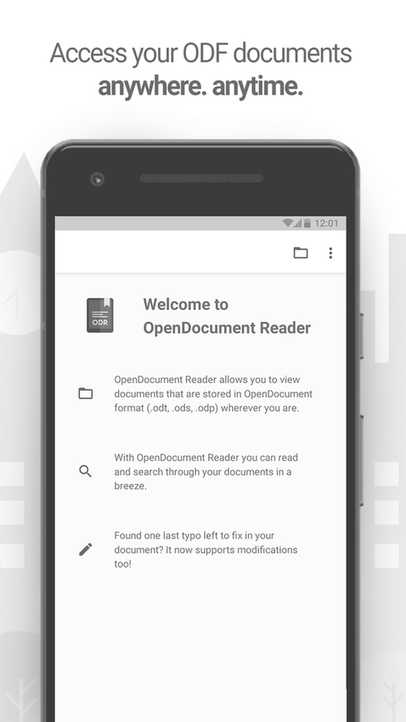 LibreOffice OpenOffice document reader | ODF screenshot