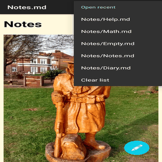 Notes screenshot