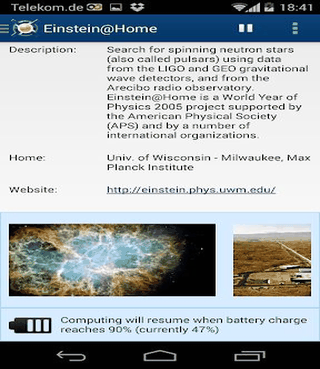 BOINC screenshot