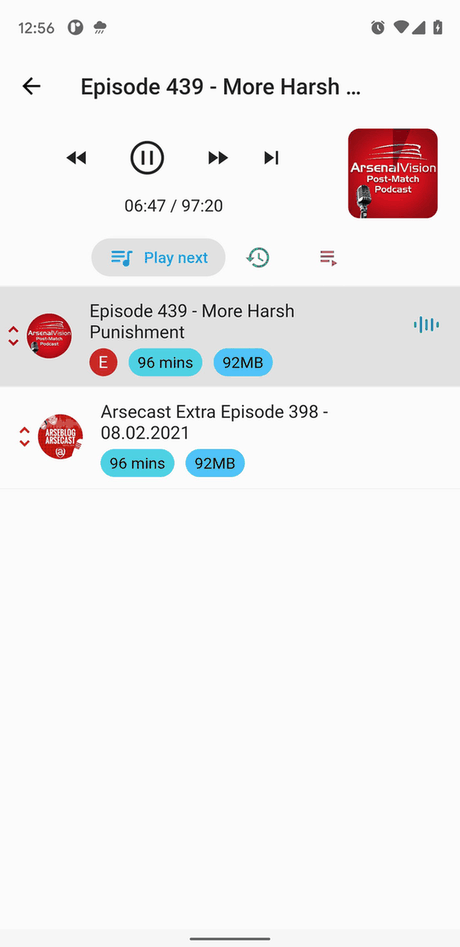 Tsacdop screenshot