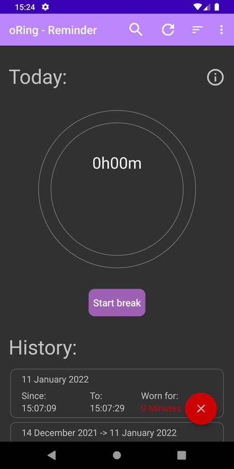 oRing screenshot