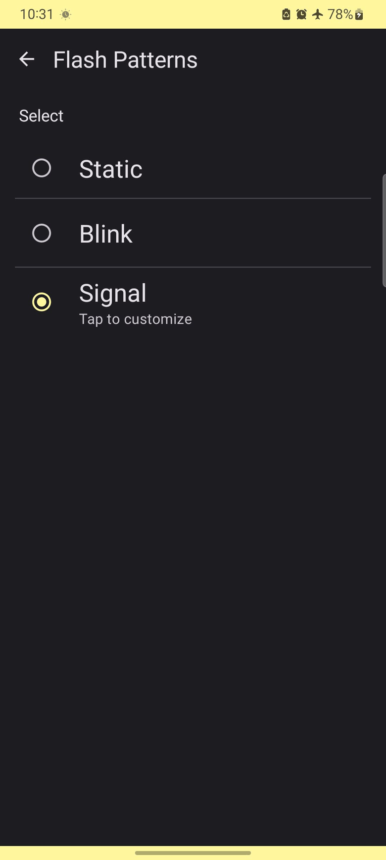 Flashy Alarm screenshot