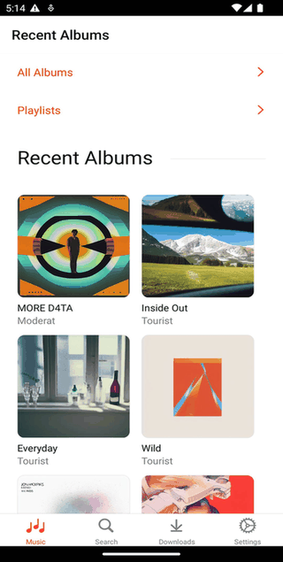 Fintunes screenshot