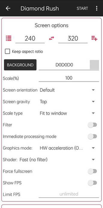 J2ME Loader screenshot
