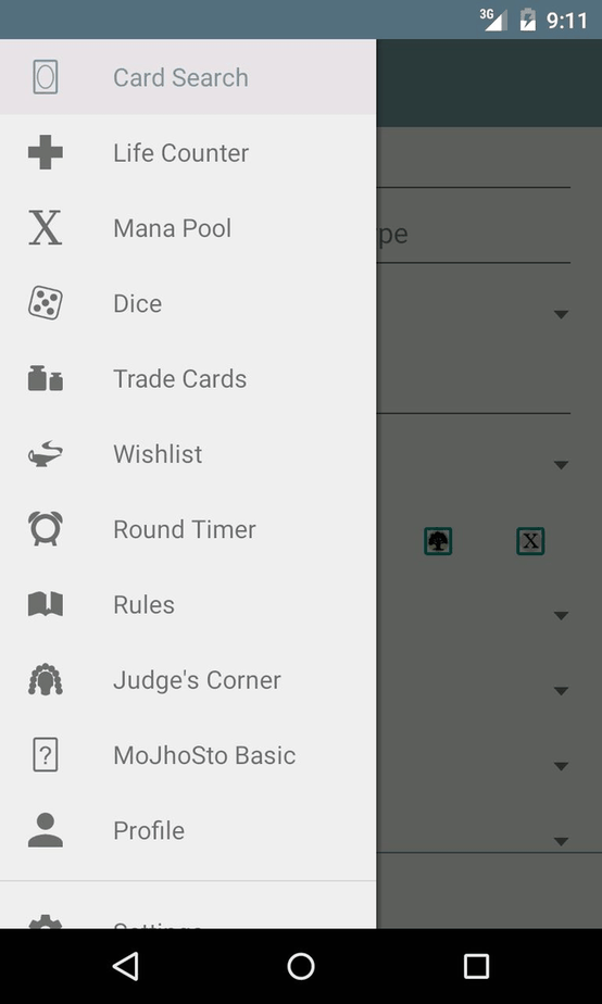 MTG Familiar screenshot