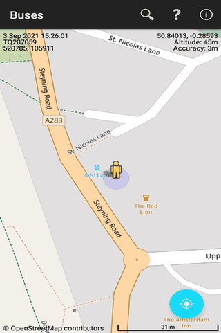 Buses screenshot