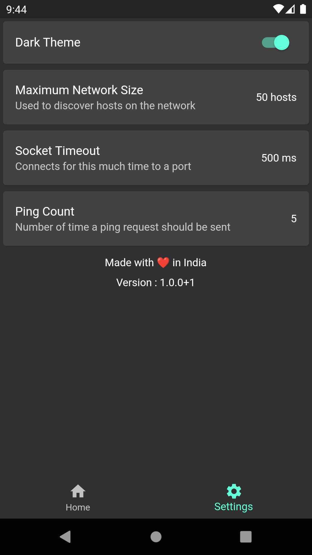 Vernet screenshot