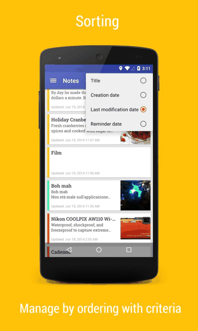 Omni Notes screenshot