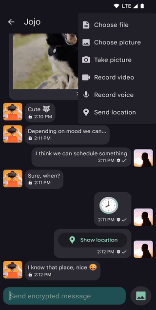 Quicksy screenshot