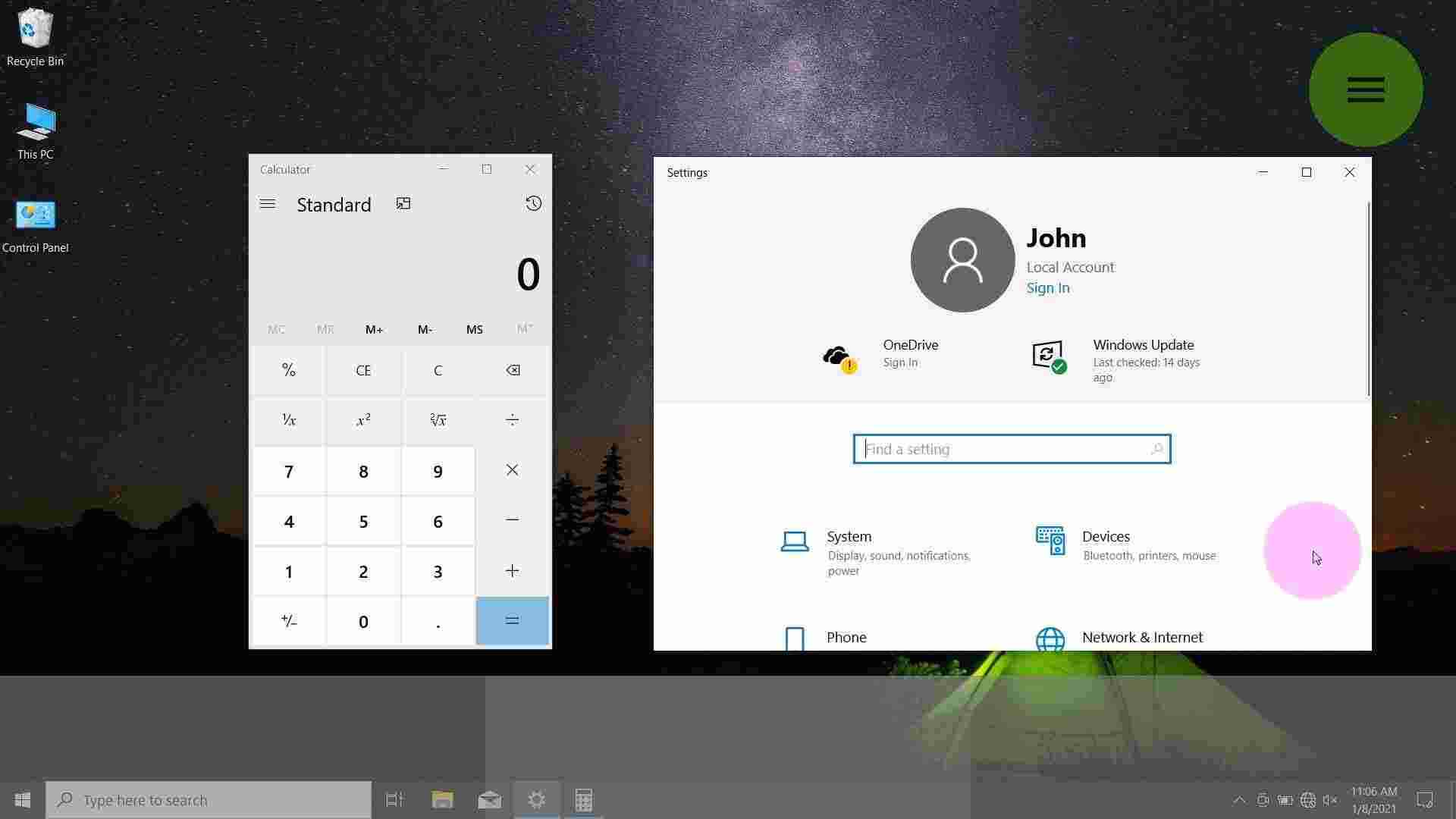 MultiVNC screenshot