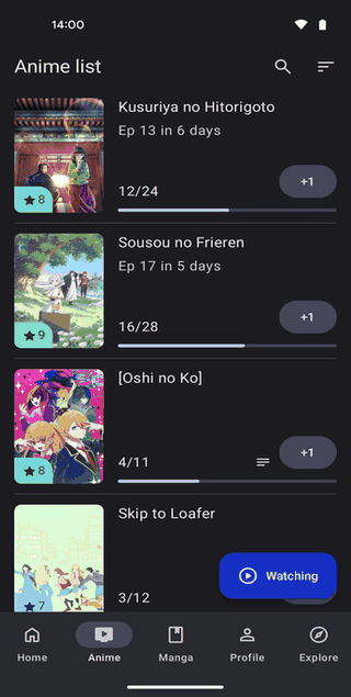 AniHyou screenshot