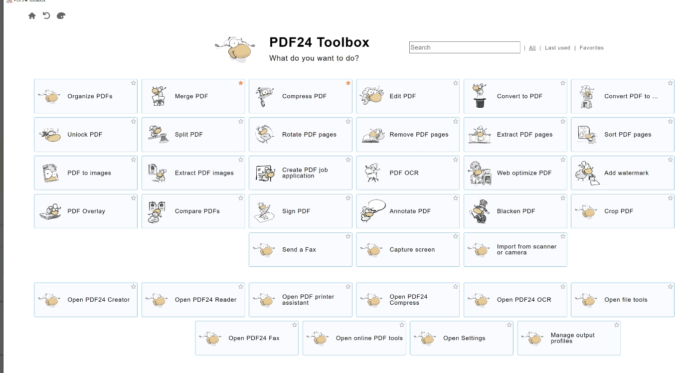 Document Fusion Suite screenshot