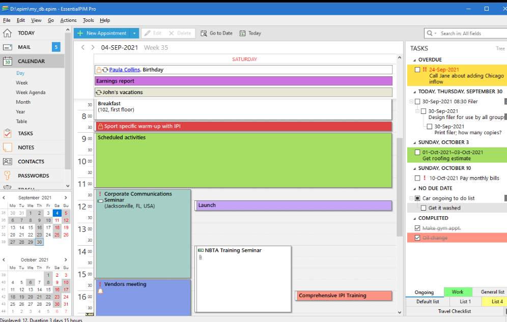 EPIM Mail screenshot
