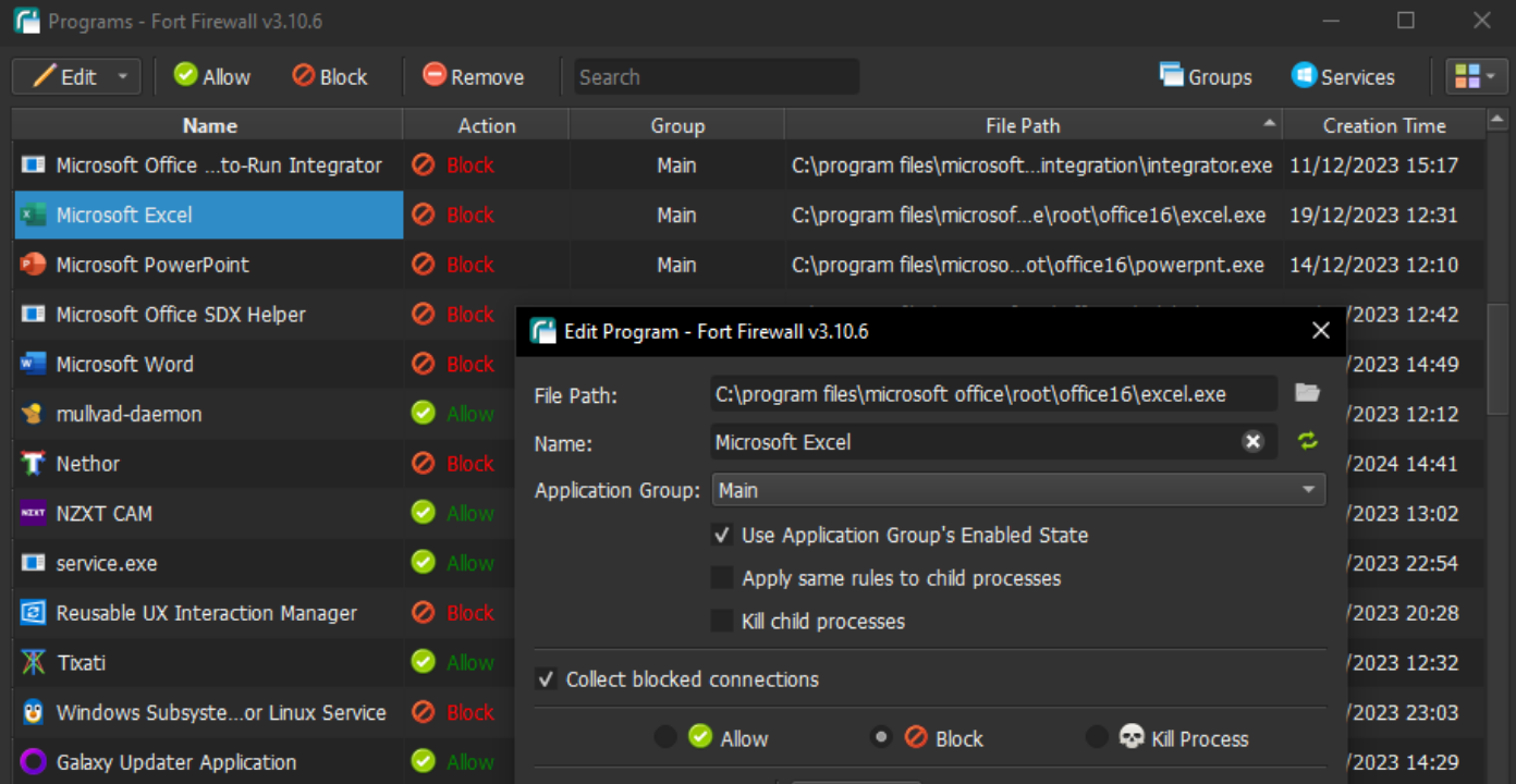 SecureNet Guardian screenshot