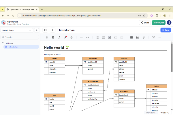 Visual Paradigm screenshot