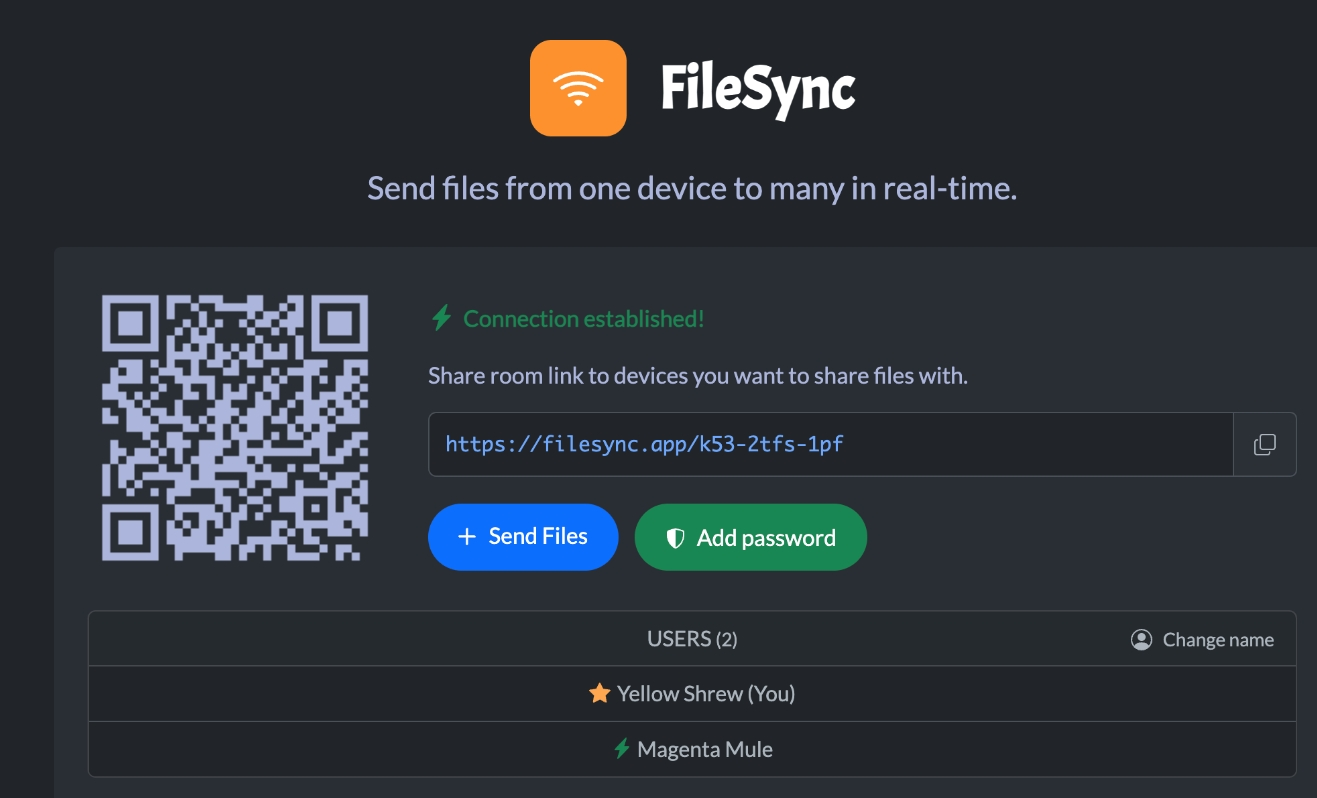 MultiFlow Share screenshot