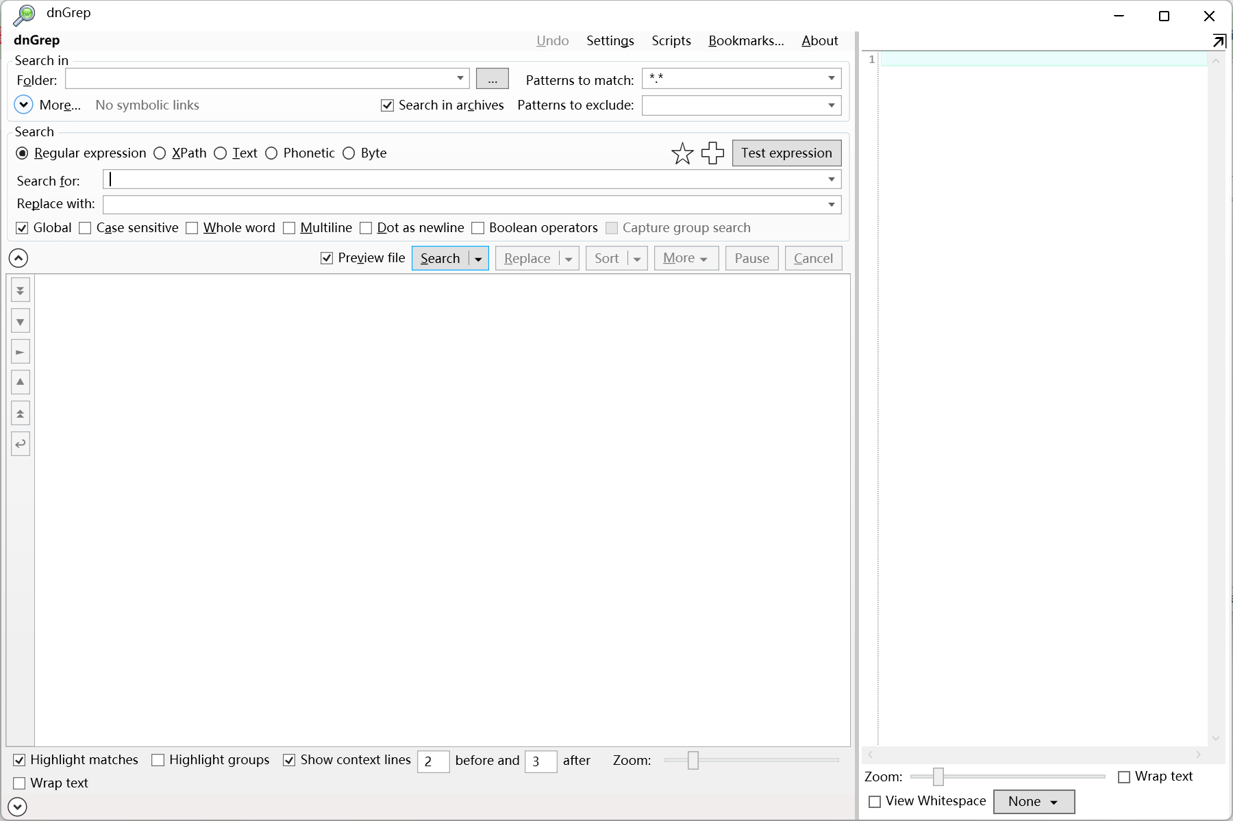 DocFind Explorer screenshot