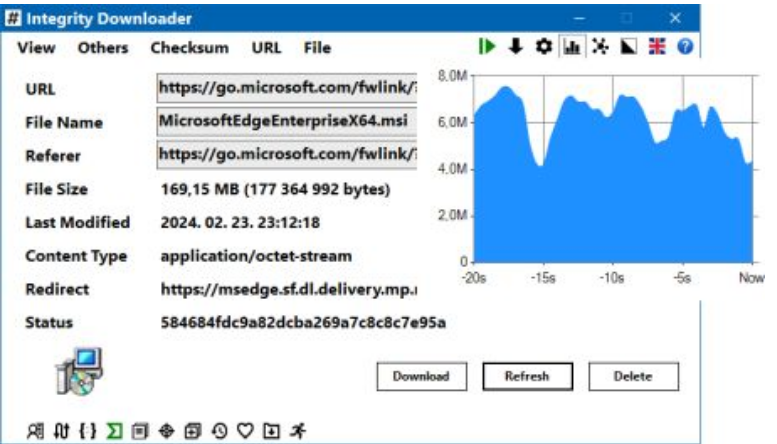 Integrity Downloader screenshot