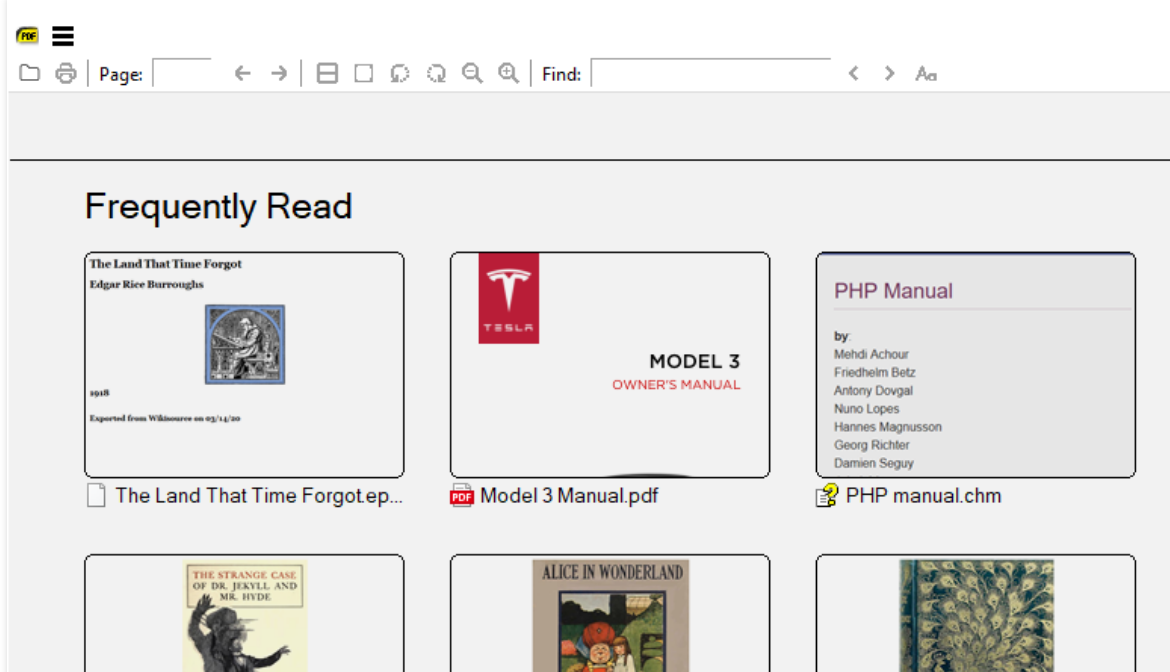 Universal Reader screenshot