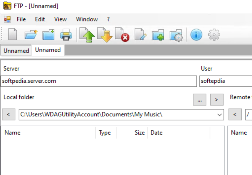 Alternate FTP screenshot