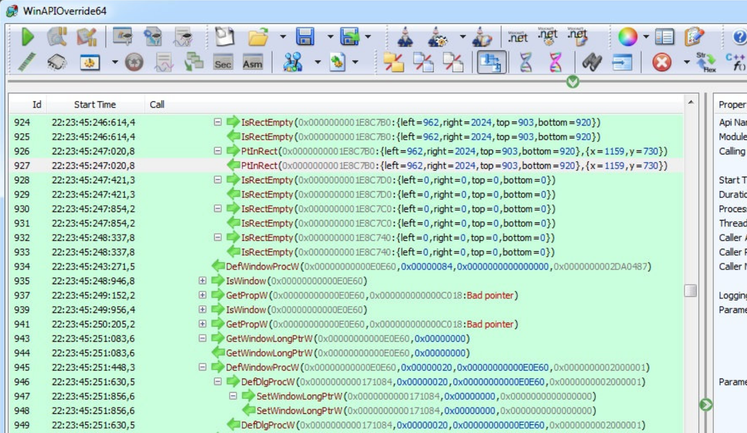 WinAPIOverride screenshot