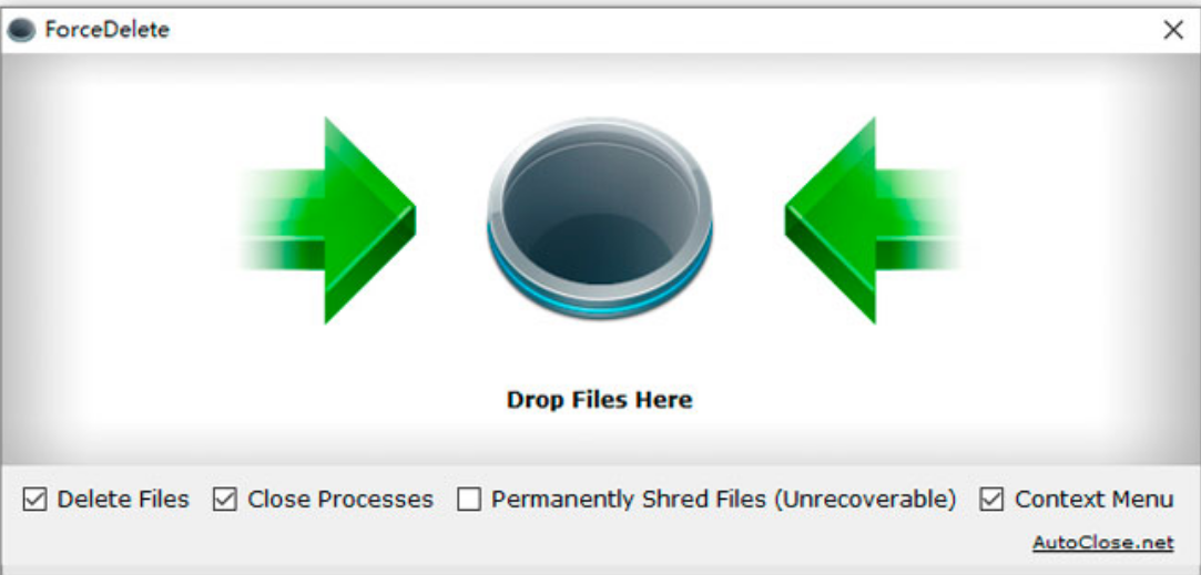 ForceDelete screenshot