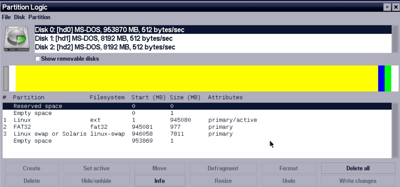 Partition Logic screenshot