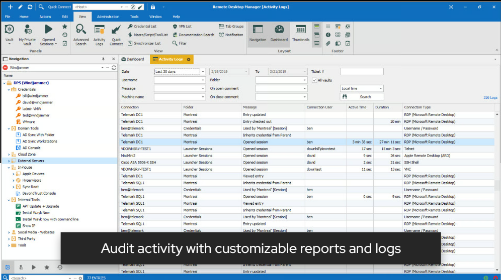 TeamConnect Central screenshot
