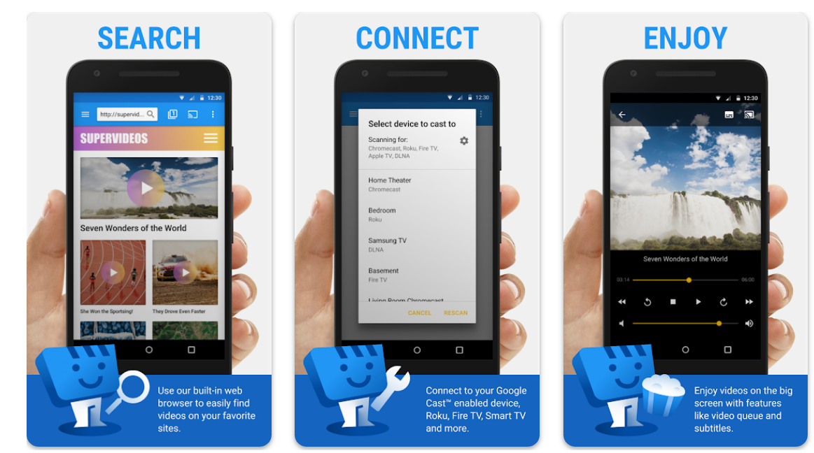 Web Video Caster screenshot