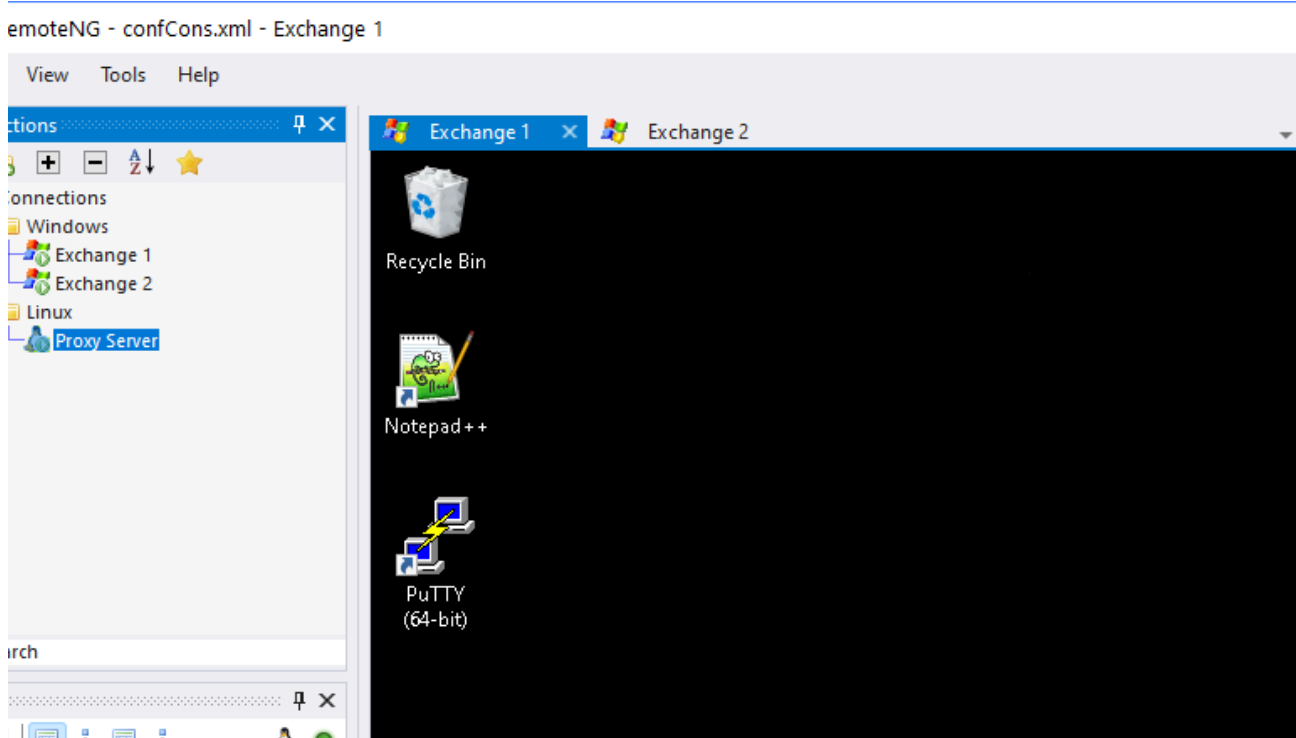 mRemoteNG screenshot