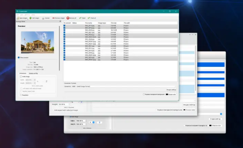 Portable Converseen screenshot