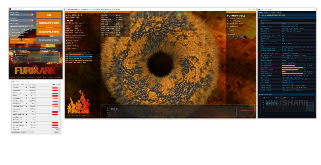 FurMark screenshot