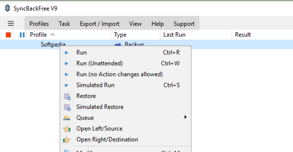 SyncBackFree screenshot