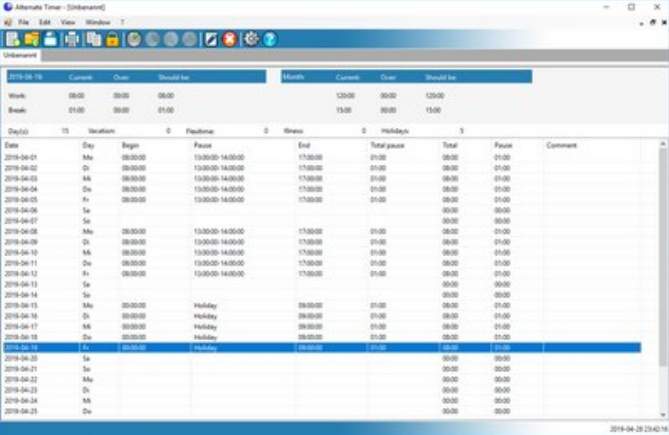 Alternate Timer screenshot