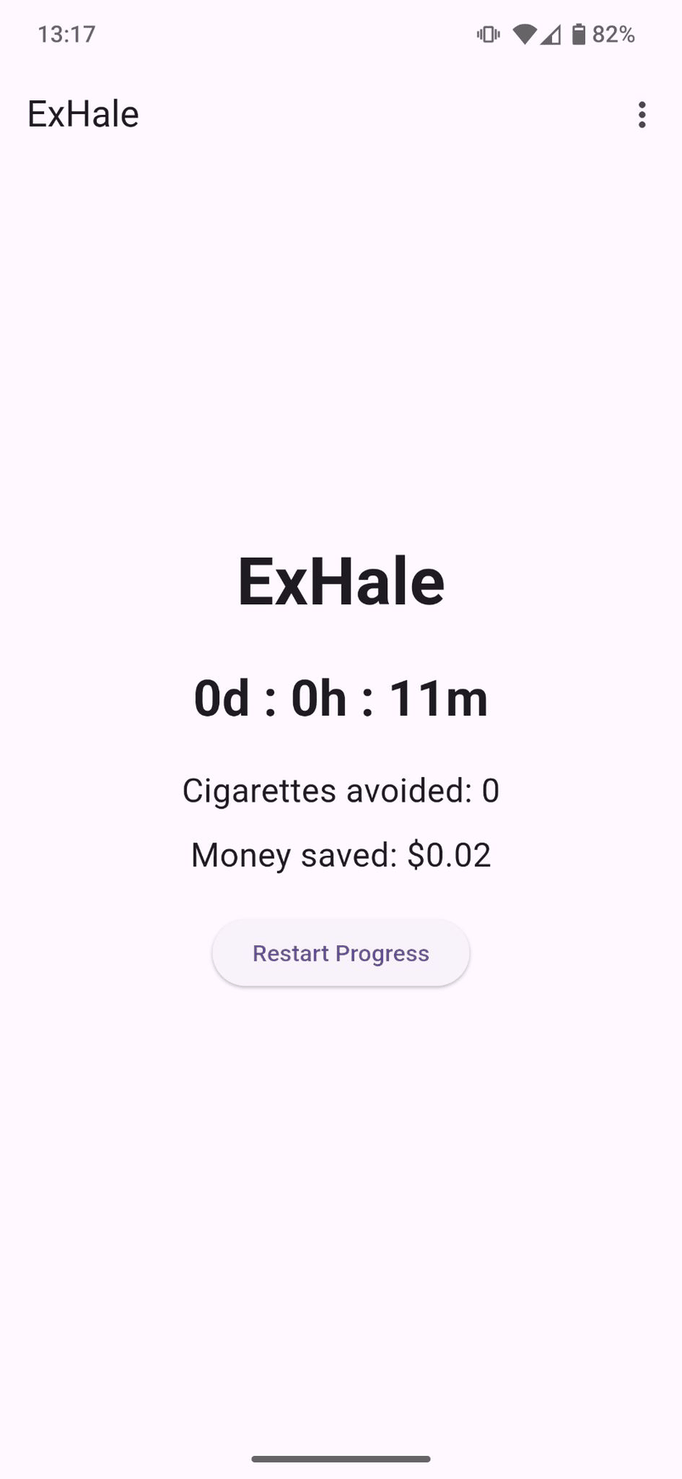 ExHale screenshot