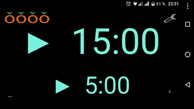 Minidoro screenshot