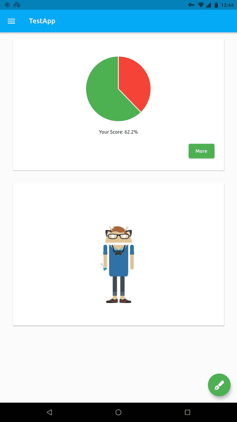TestApp screenshot