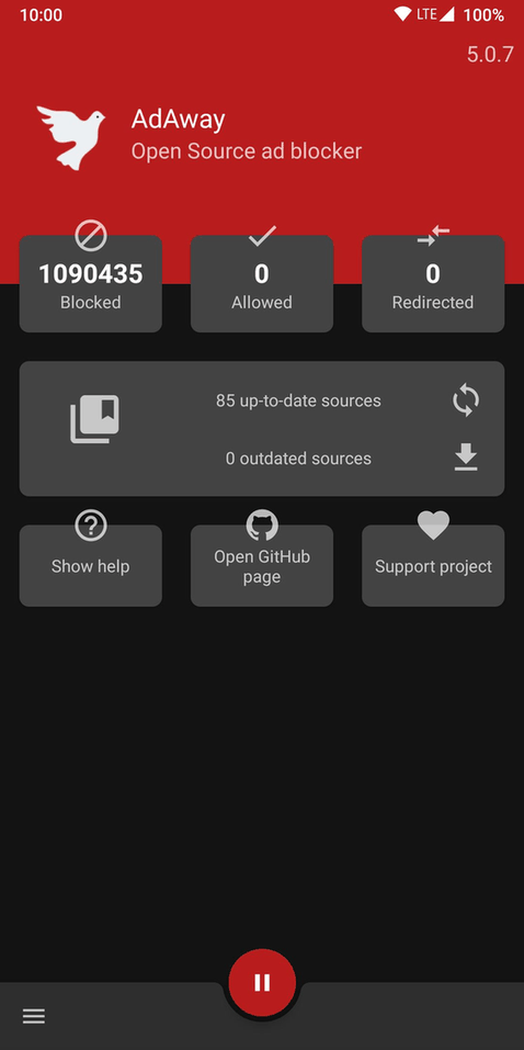 AdAway screenshot