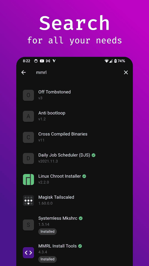 MMRL screenshot