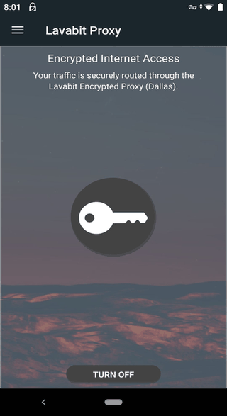 Lavabit Encrypted Proxy screenshot