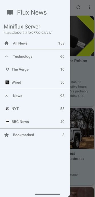 Flux News screenshot